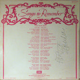 Various - Songs To Remember (From Hindi Films) (Vinyl)